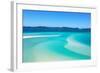 Whitehaven Beach Whitsundays-SLRPhotography-Framed Art Print