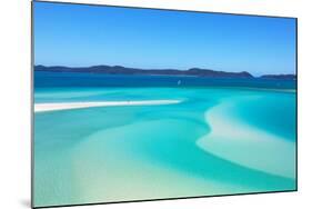 Whitehaven Beach Whitsundays-SLRPhotography-Mounted Art Print