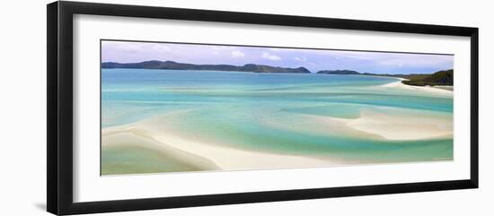 Whitehaven Beach, Witsunday Islands, Queensland, Australia-Michele Falzone-Framed Premium Photographic Print