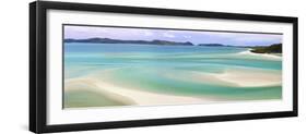 Whitehaven Beach, Witsunday Islands, Queensland, Australia-Michele Falzone-Framed Photographic Print