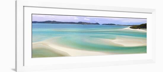 Whitehaven Beach, Witsunday Islands, Queensland, Australia-Michele Falzone-Framed Photographic Print