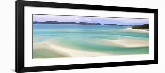 Whitehaven Beach, Witsunday Islands, Queensland, Australia-Michele Falzone-Framed Photographic Print