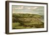 Whitehaven, Cumbria, Showing Flatt Hall, c.1730-35-Matthias Read-Framed Giclee Print