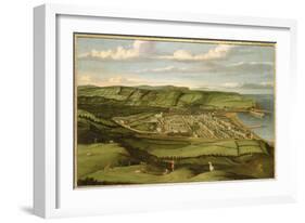 Whitehaven, Cumbria, Showing Flatt Hall, c.1730-35-Matthias Read-Framed Giclee Print