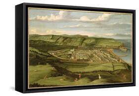 Whitehaven, Cumbria, Showing Flatt Hall, c.1730-35-Matthias Read-Framed Stretched Canvas