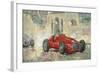 Whitehead's Ferrari Passing the Pavillion, Jersey-Peter Miller-Framed Giclee Print