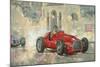 Whitehead's Ferrari Passing the Pavillion, Jersey-Peter Miller-Mounted Giclee Print