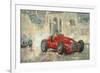 Whitehead's Ferrari Passing the Pavillion, Jersey-Peter Miller-Framed Premium Giclee Print