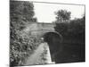 Whitehorse Bridge over the Grand Union Canal, Hillingdon, London, C1975-null-Mounted Photographic Print