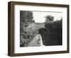 Whitehorse Bridge over the Grand Union Canal, Hillingdon, London, C1975-null-Framed Photographic Print