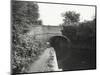 Whitehorse Bridge over the Grand Union Canal, Hillingdon, London, C1975-null-Mounted Photographic Print