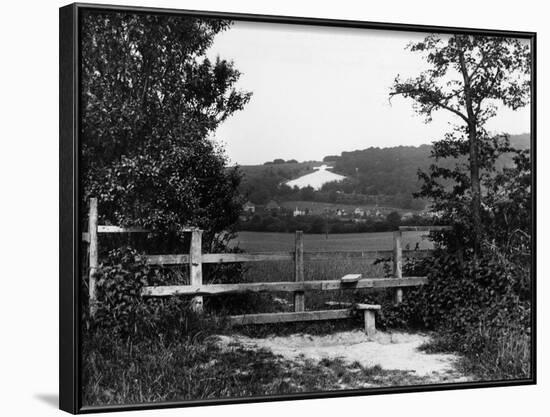 Whiteleafe Cross-Fred Musto-Framed Photographic Print
