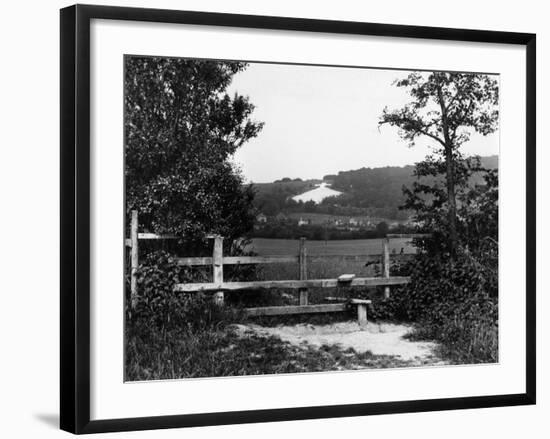 Whiteleafe Cross-Fred Musto-Framed Photographic Print