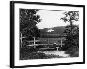 Whiteleafe Cross-Fred Musto-Framed Photographic Print