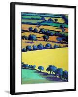 Whiteleaved oak close up 1-Paul Powis-Framed Giclee Print