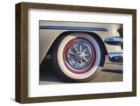 Whitewall Tire-George Oze-Framed Photographic Print