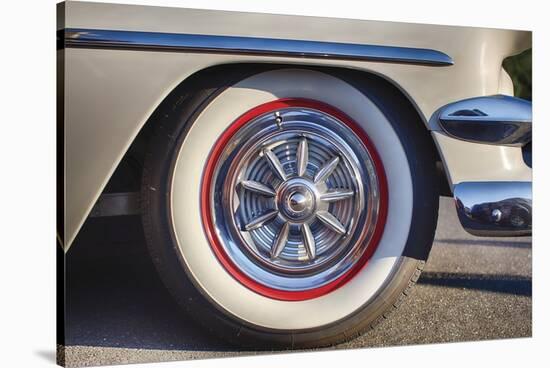 Whitewall Tire-George Oze-Stretched Canvas