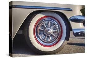 Whitewall Tire-George Oze-Stretched Canvas