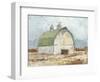 Whitewashed Barn III-Ethan Harper-Framed Art Print