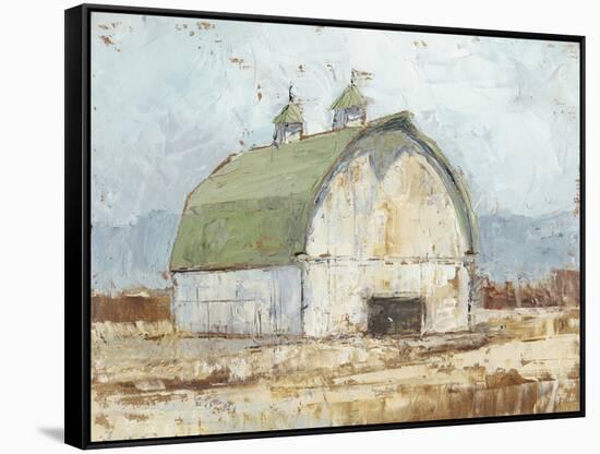 Whitewashed Barn III-Ethan Harper-Framed Stretched Canvas