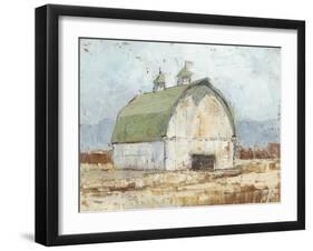 Whitewashed Barn III-Ethan Harper-Framed Art Print