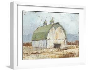 Whitewashed Barn III-Ethan Harper-Framed Art Print