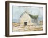 Whitewashed Barn IV-Ethan Harper-Framed Art Print