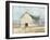 Whitewashed Barn IV-Ethan Harper-Framed Art Print