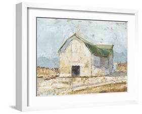 Whitewashed Barn IV-Ethan Harper-Framed Art Print