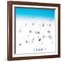 Whitewashed Beach B-THE Studio-Framed Giclee Print