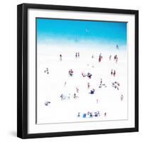 Whitewashed Beach B-THE Studio-Framed Giclee Print