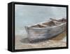 Whitewashed Boat II-null-Framed Stretched Canvas