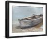 Whitewashed Boat II-null-Framed Art Print