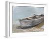 Whitewashed Boat II-null-Framed Art Print