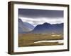 Whitewashed Cottage on Desolate Moorland Near Sligachan, Isle of Skye, Highland-Lee Frost-Framed Photographic Print