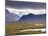 Whitewashed Cottage on Desolate Moorland Near Sligachan, Isle of Skye, Highland-Lee Frost-Mounted Photographic Print