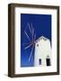 Whitewashed Windmill, Santorini, Cyclades, Greece-Lee Frost-Framed Photographic Print