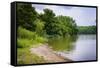 Whitewater Lake, Whitewater Memorial State Park, Indiana, USA.-Anna Miller-Framed Stretched Canvas