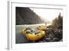 Whitewater Rafting on the Chilko River. British Columbia, Canada-Justin Bailie-Framed Photographic Print