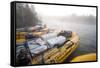 Whitewater Rafting on the Chilko River in British Columbia, Canada-Justin Bailie-Framed Stretched Canvas