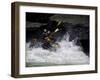 Whitewater Rafting, USA-Michael Brown-Framed Photographic Print