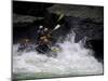 Whitewater Rafting, USA-Michael Brown-Mounted Photographic Print