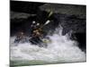 Whitewater Rafting, USA-Michael Brown-Mounted Photographic Print