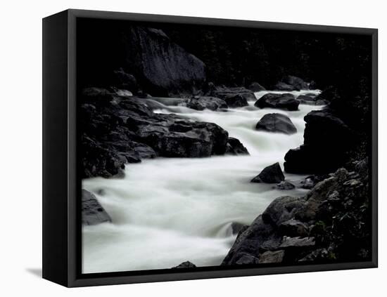 Whitewater River, USA-Michael Brown-Framed Stretched Canvas