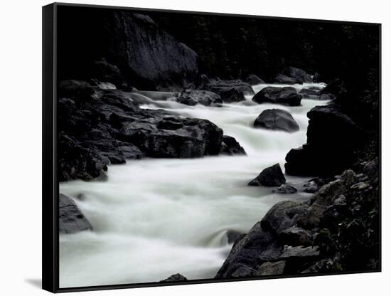 Whitewater River, USA-Michael Brown-Framed Stretched Canvas