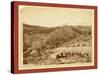Whitewood Canyon, Wade and Jones R.R. Camp, Black So. Dak-John C. H. Grabill-Stretched Canvas