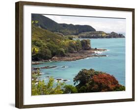 Whitianga Bay, East Cape, New Zealand-David Wall-Framed Photographic Print