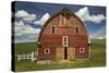 Whitman County, Palouse, Barn, Washington, USA-Charles Gurche-Stretched Canvas