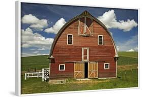 Whitman County, Palouse, Barn, Washington, USA-Charles Gurche-Framed Photographic Print