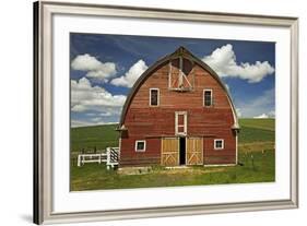 Whitman County, Palouse, Barn, Washington, USA-Charles Gurche-Framed Photographic Print